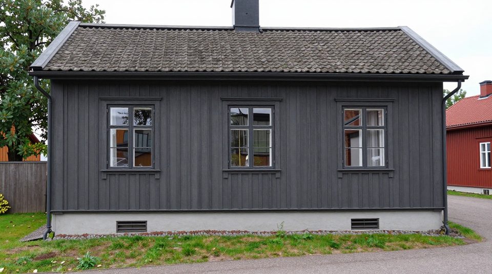 Fasadmålning-projekt i Stockholm